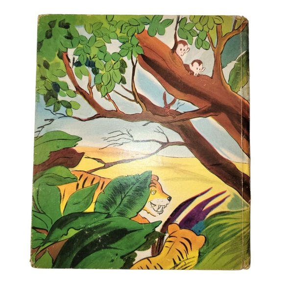 Vintage LITTLE BLACK SAMBO by HELEN BANNERMAN  Illustrated by ROBERT MOORE 1942 - Picture 2 of 16